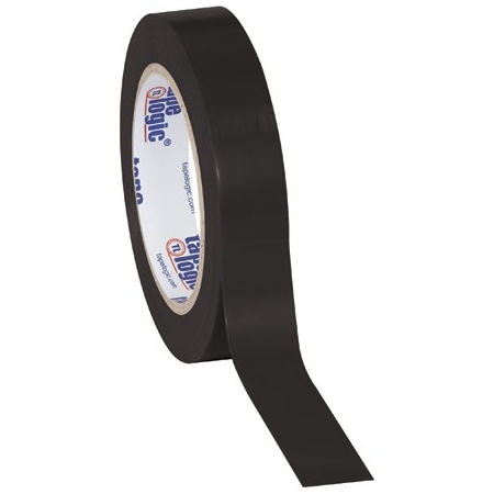 Tape Logic 1'' x 36 yds. Black Tape Logic Solid Vinyl Safety Tape, 3PK T91363PKBL